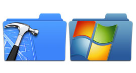 Windows蓝色文件夹系列
